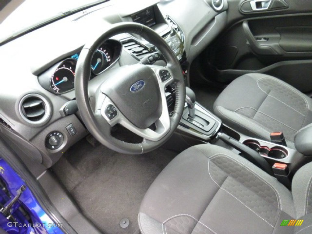 2015 Fiesta SE Hatchback - Perfomance Blue / Charcoal Black photo #20