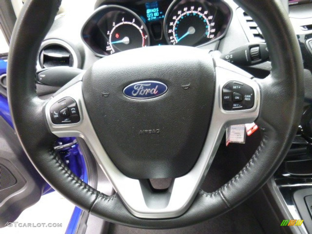 2015 Fiesta SE Hatchback - Perfomance Blue / Charcoal Black photo #22