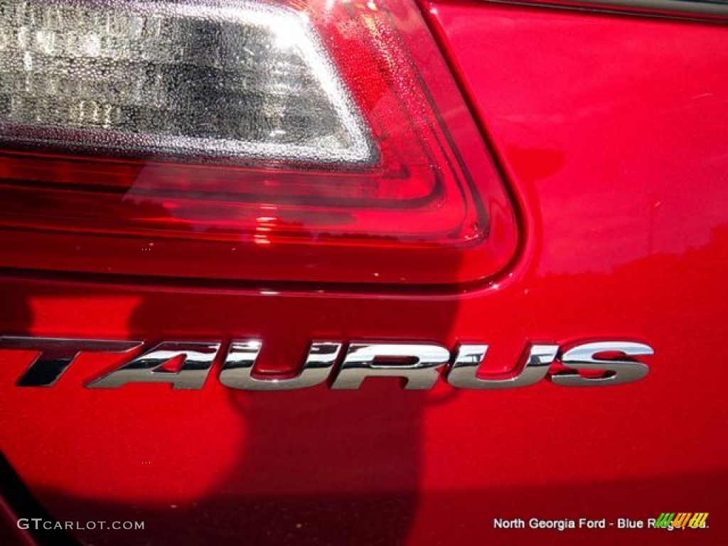 2015 Taurus SEL - Ruby Red Metallic / Dune photo #37