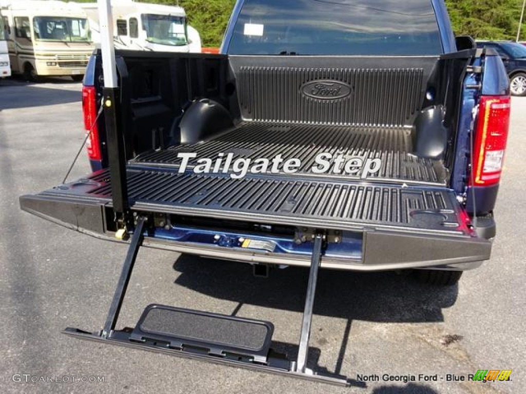 2015 F150 XLT SuperCrew 4x4 - Blue Jeans Metallic / Medium Earth Gray photo #15