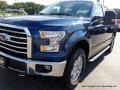 2015 Blue Jeans Metallic Ford F150 XLT SuperCrew 4x4  photo #34