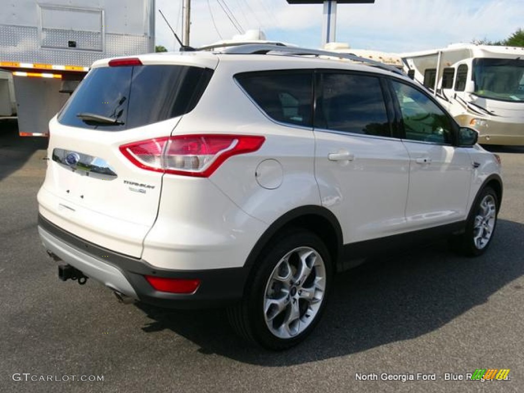 2016 Escape Titanium 4WD - White Platinum Metallic / Medium Light Stone photo #5