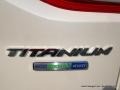 2016 White Platinum Metallic Ford Escape Titanium 4WD  photo #37
