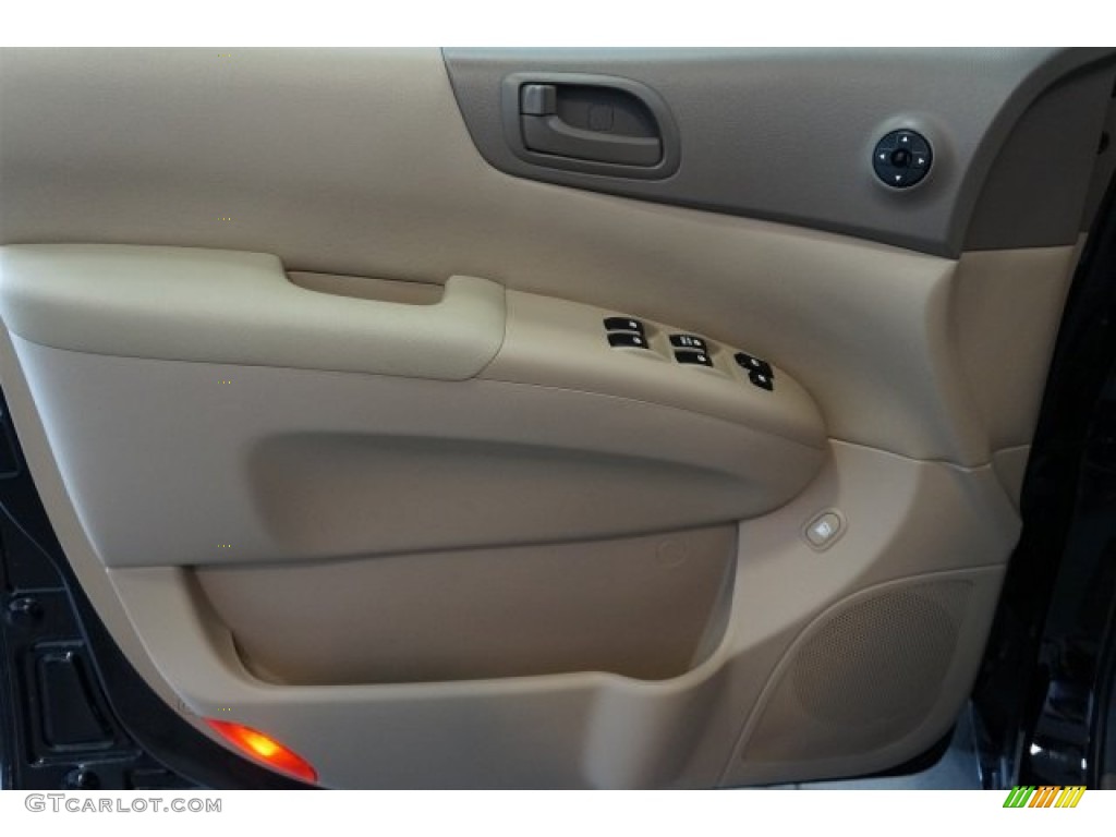 2012 Sedona LX - Midnight Black / Beige photo #7