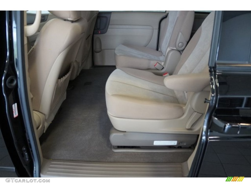 2012 Sedona LX - Midnight Black / Beige photo #21