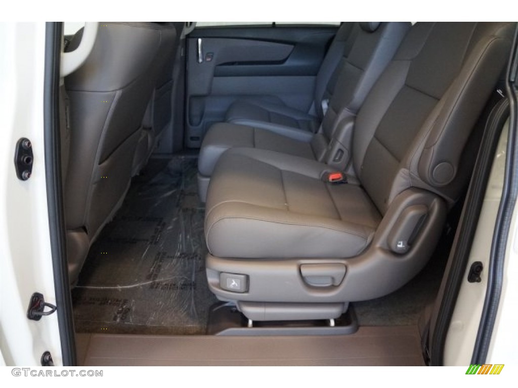 Truffle Interior 2016 Honda Odyssey Touring Elite Photo #107841662