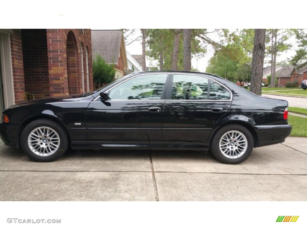 Jet Black 2003 BMW 5 Series 530i Sedan Exterior Photo #107843283