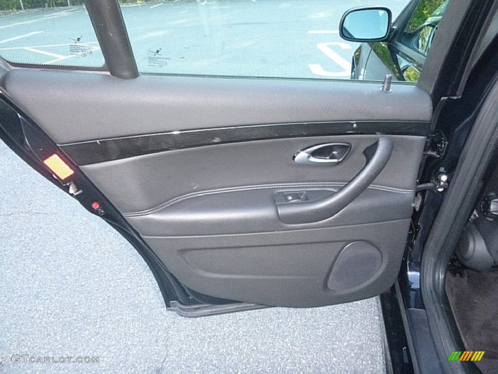 2010 9-3 Aero Sport Sedan XWD - Jet Black Metallic / Black photo #15