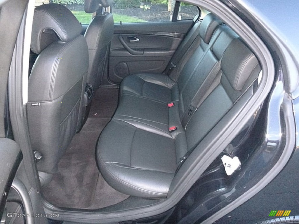 2010 Saab 9-3 Aero Sport Sedan XWD Rear Seat Photos