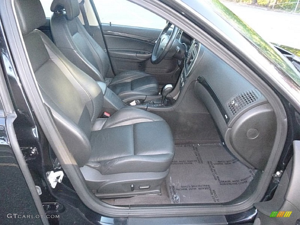 2010 9-3 Aero Sport Sedan XWD - Jet Black Metallic / Black photo #20