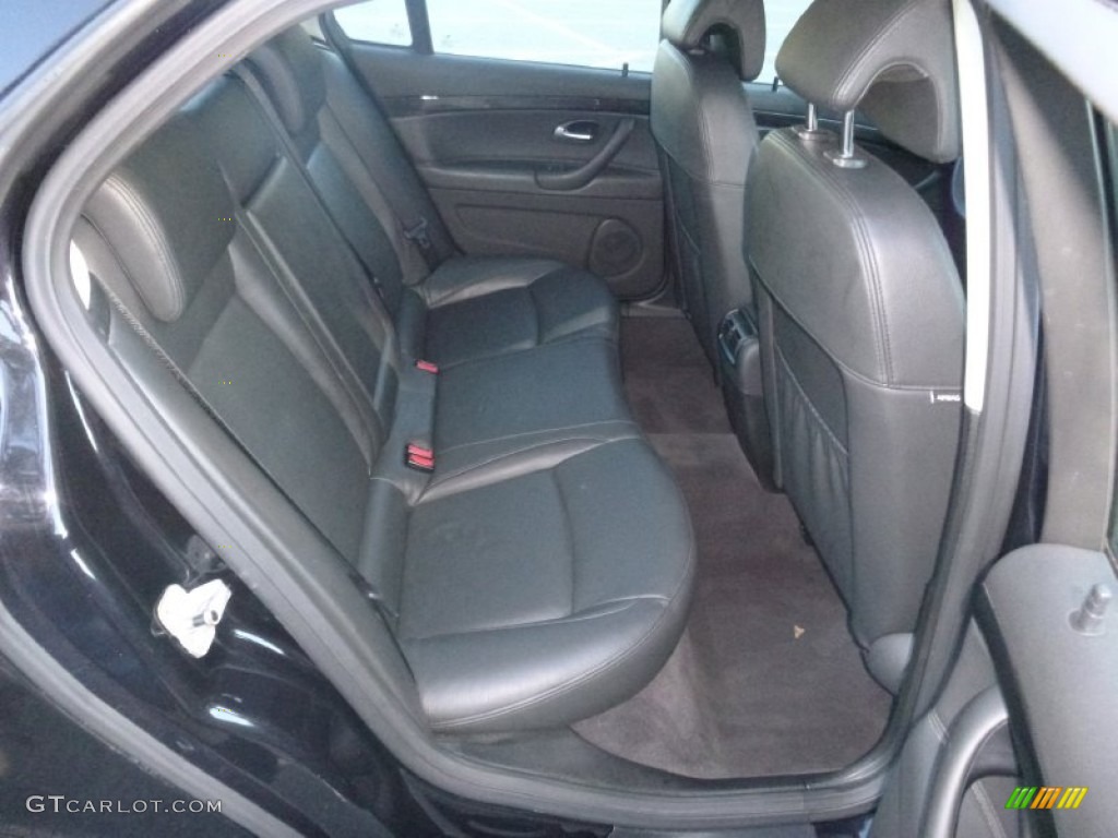 2010 9-3 Aero Sport Sedan XWD - Jet Black Metallic / Black photo #23
