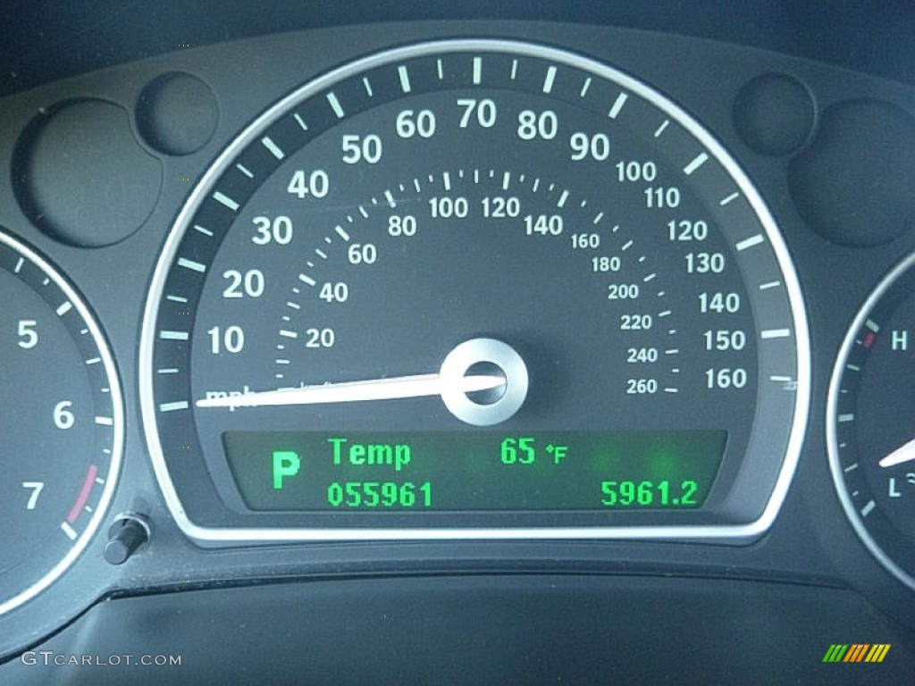 2010 Saab 9-3 Aero Sport Sedan XWD Gauges Photo #107844075