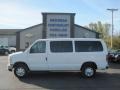 Oxford White 2012 Ford E Series Van E350 XLT Passenger