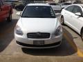 Nordic White 2009 Hyundai Accent GLS 4 Door