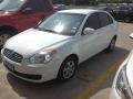 2009 Nordic White Hyundai Accent GLS 4 Door  photo #2