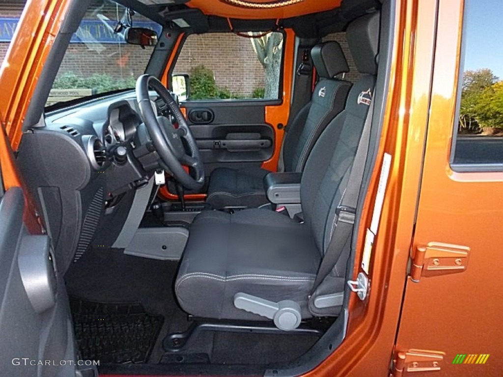 Dark Slate Gray/Medium Slate Gray Interior 2010 Jeep Wrangler Unlimited Mountain Edition 4x4 Photo #107844549