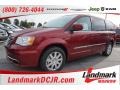 2016 Deep Cherry Red Crystal Pearl Chrysler Town & Country Touring  photo #1