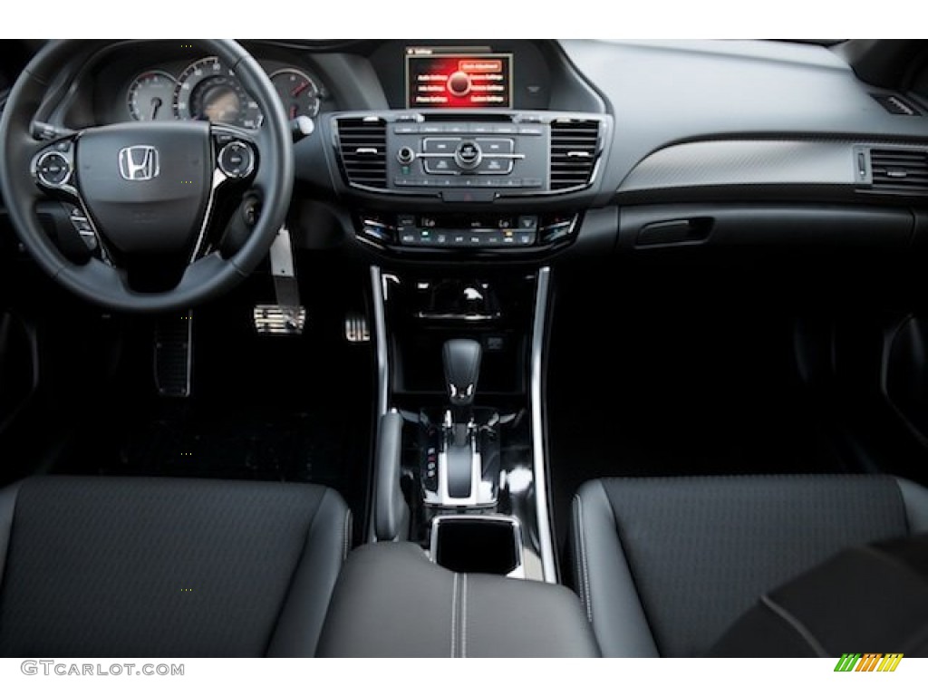 2016 Honda Accord Sport Sedan Black Dashboard Photo #107845131