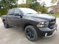 Brilliant Black Crystal Pearl 2016 Ram 1500 Express Crew Cab 4x4 Exterior
