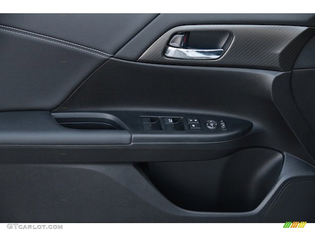 2016 Honda Accord Sport Sedan Black Door Panel Photo #107846142
