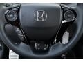 Black 2016 Honda Accord Sport Sedan Steering Wheel