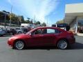 Deep Cherry Red Crystal Pearl Coat - 200 Limited Sedan Photo No. 6