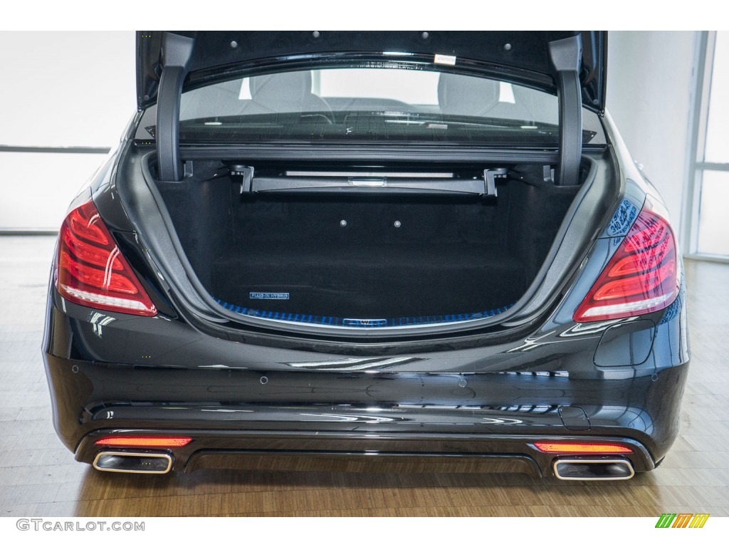 2015 Mercedes-Benz S 550e Plug-In Hybrid Sedan Trunk Photo #107846728