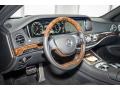 Black 2015 Mercedes-Benz S 550e Plug-In Hybrid Sedan Interior Color