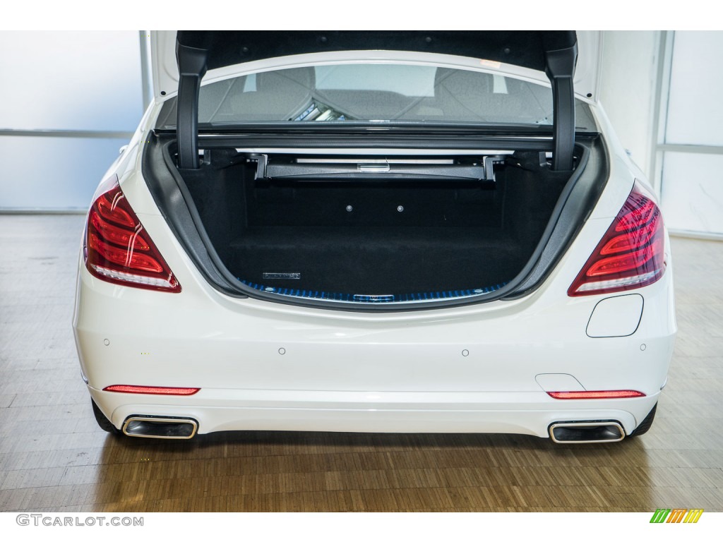 2015 Mercedes-Benz S 550e Plug-In Hybrid Sedan Trunk Photo #107847447