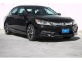 2016 Crystal Black Pearl Honda Accord EX-L V6 Sedan  photo #1