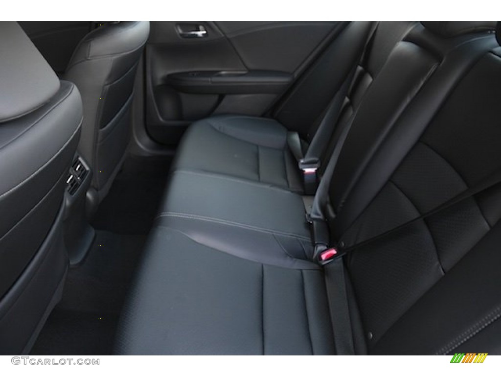 2016 Accord EX-L V6 Sedan - Crystal Black Pearl / Black photo #12
