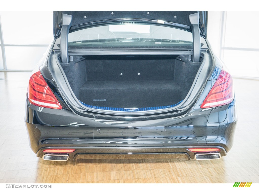 2015 Mercedes-Benz S 550e Plug-In Hybrid Sedan Trunk Photo #107848248