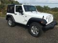 Bright White 2016 Jeep Wrangler Sport 4x4 Exterior