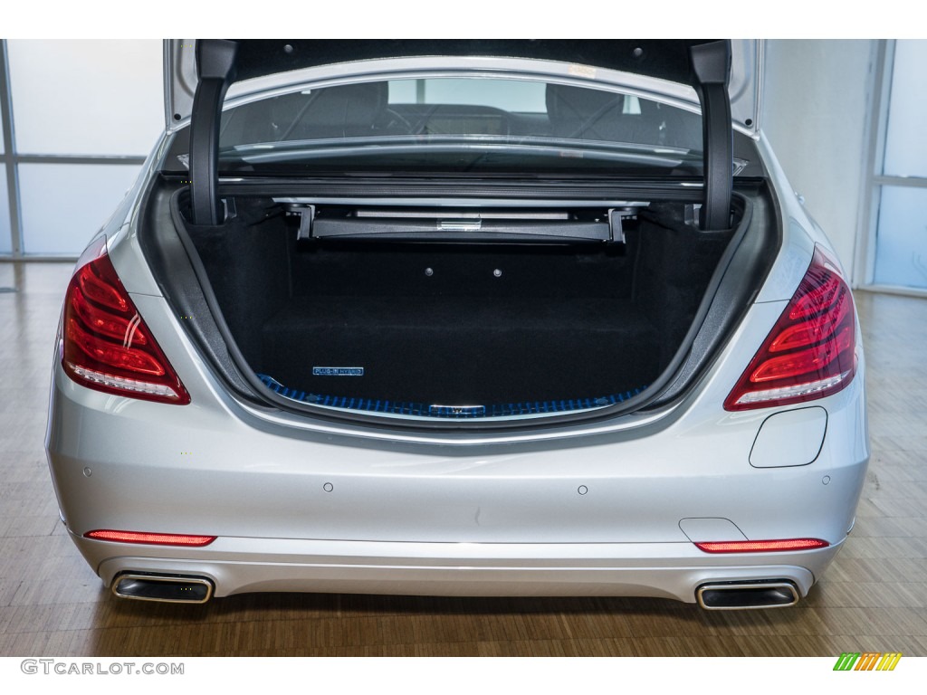 2015 Mercedes-Benz S 550e Plug-In Hybrid Sedan Trunk Photo #107848653