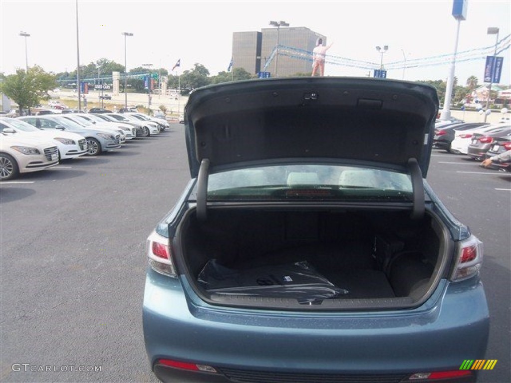 2016 Sonata Hybrid SE - Graphite Blue Pearl / Gray photo #16