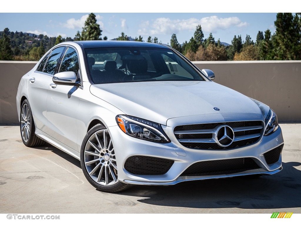 Iridium Silver Metallic 2016 Mercedes-Benz C 300 Sedan Exterior Photo #107849863