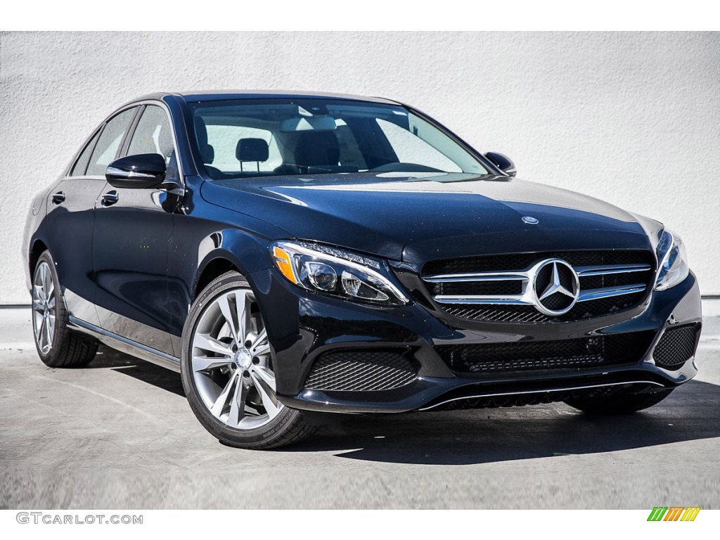 Black 2016 Mercedes-Benz C 300 Sedan Exterior Photo #107850334