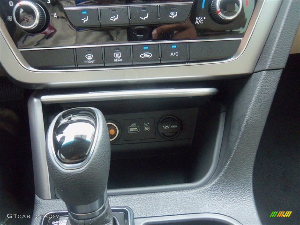 2016 Sonata Limited - Lakeside Blue / Gray photo #23