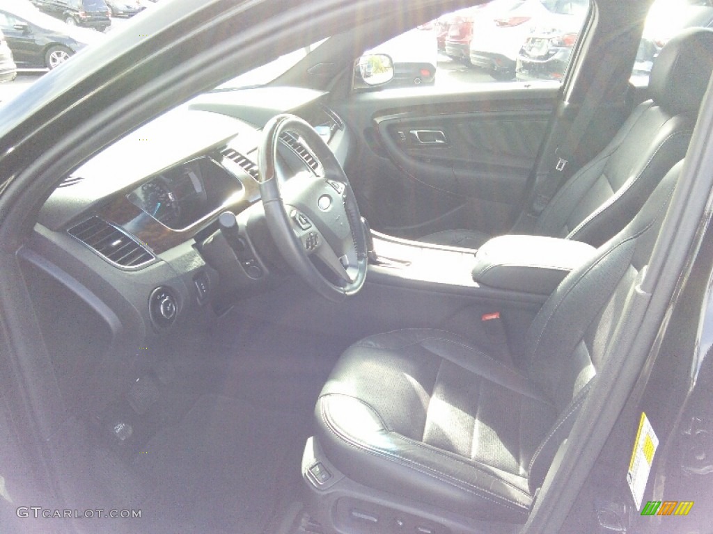 2015 Taurus Limited - Tuxedo Black Metallic / Charcoal Black photo #9