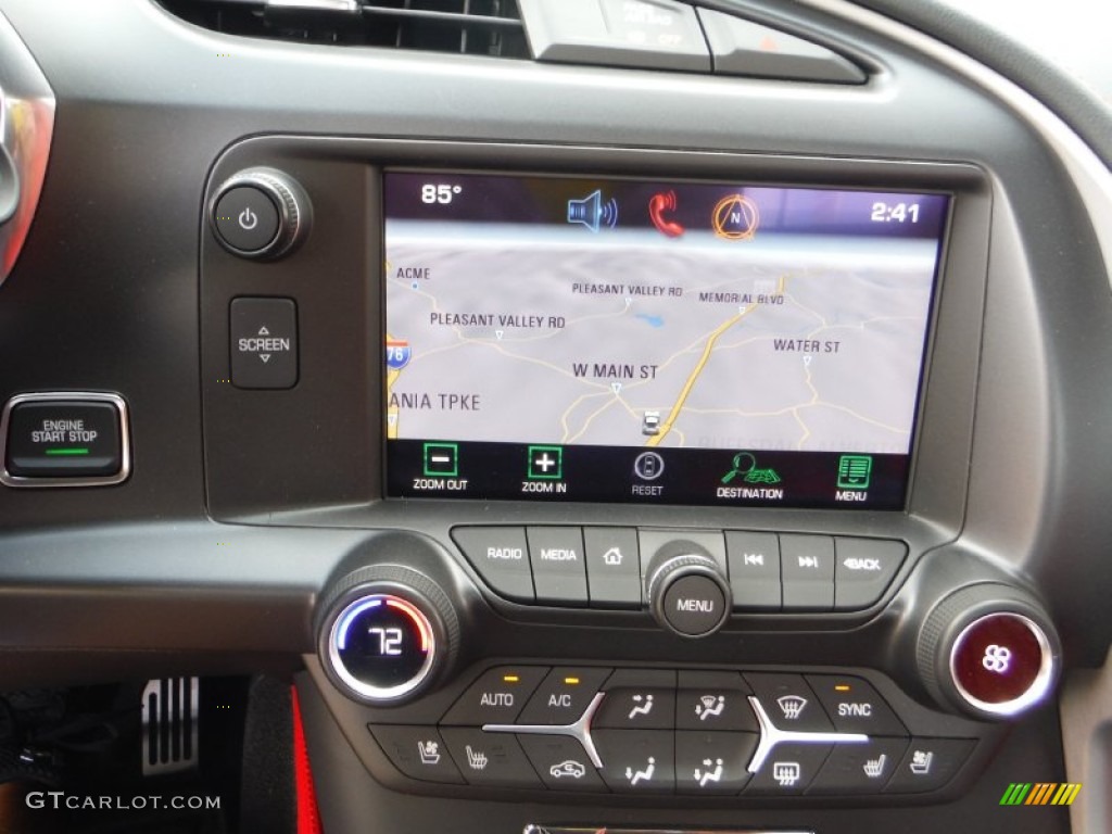 2014 Chevrolet Corvette Stingray Coupe Z51 Controls Photo #107851584