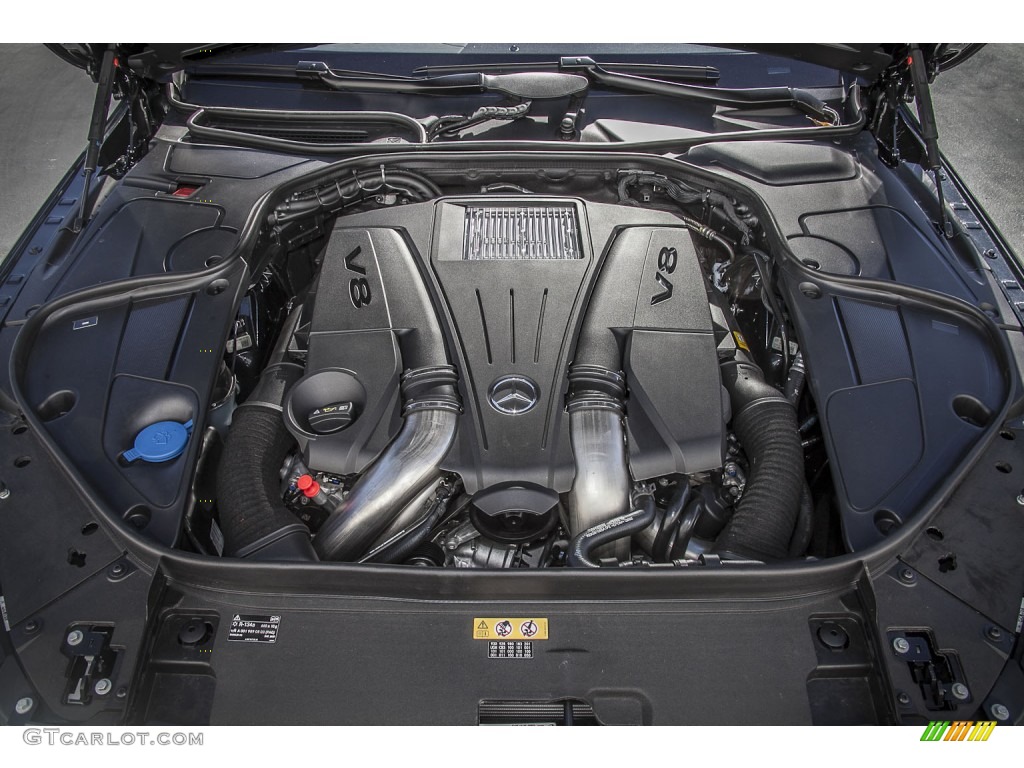 2015 Mercedes-Benz S 550 Sedan 4.6 Liter biturbo DI DOHC 32-Valve VVT V8 Engine Photo #107851689