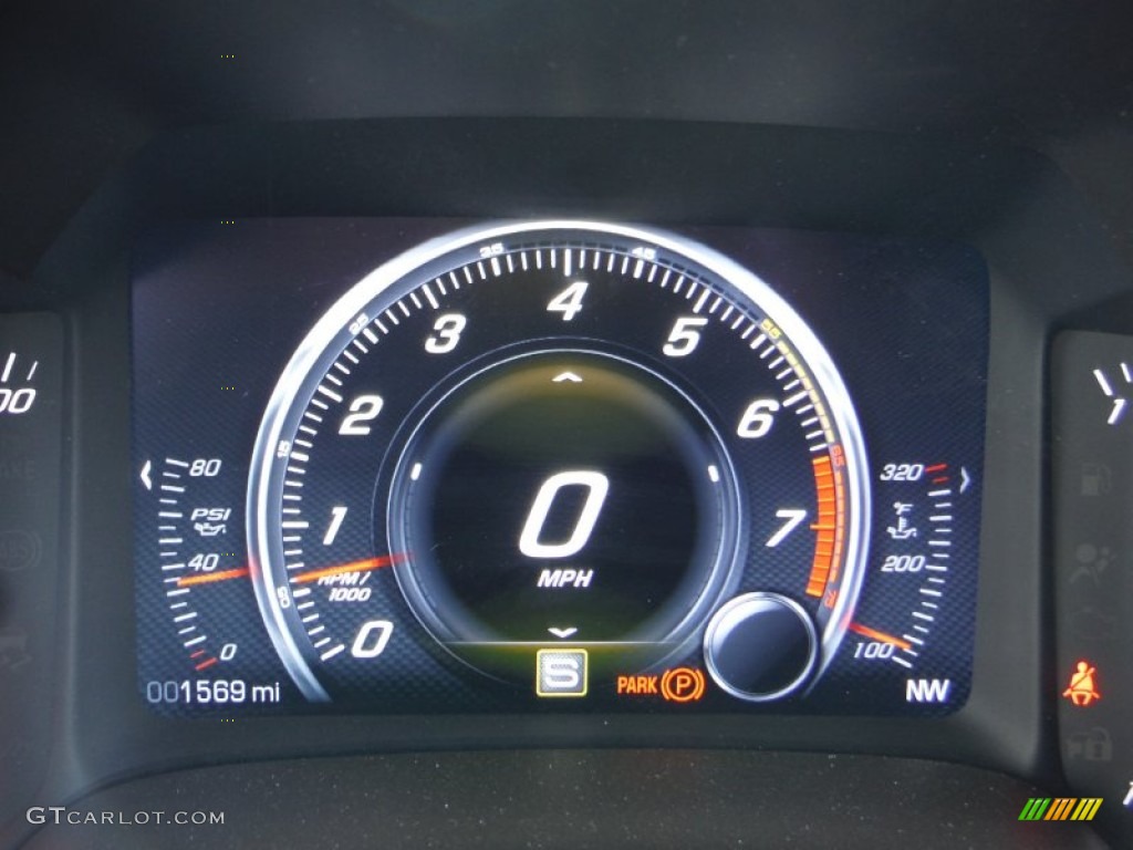 2014 Chevrolet Corvette Stingray Coupe Z51 Gauges Photo #107852040