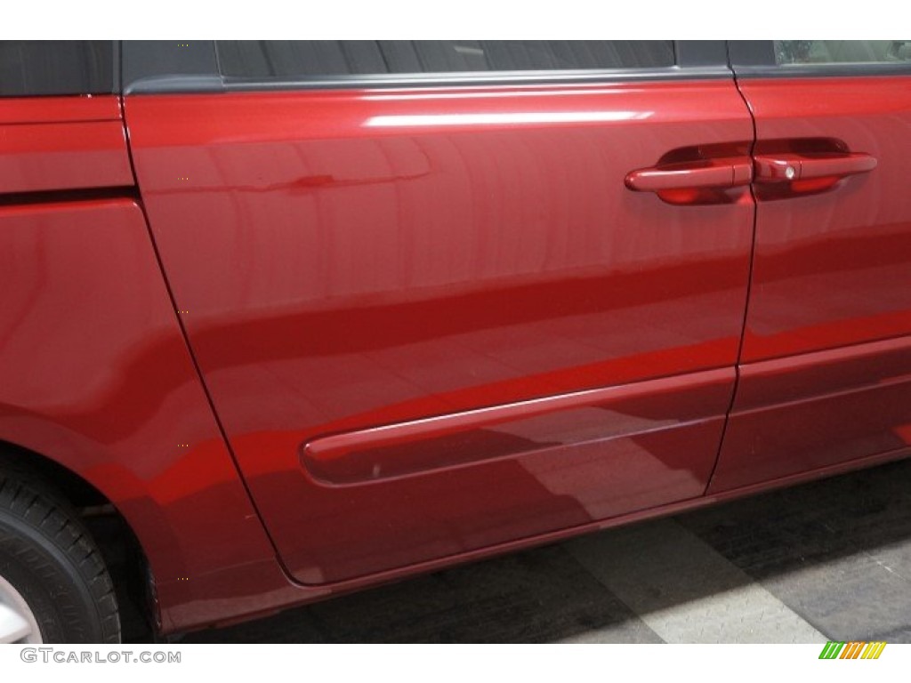 2007 Sedona EX - Claret Red / Beige photo #50