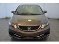 2015 Urban Titanium Metallic Honda Civic LX Sedan  photo #2