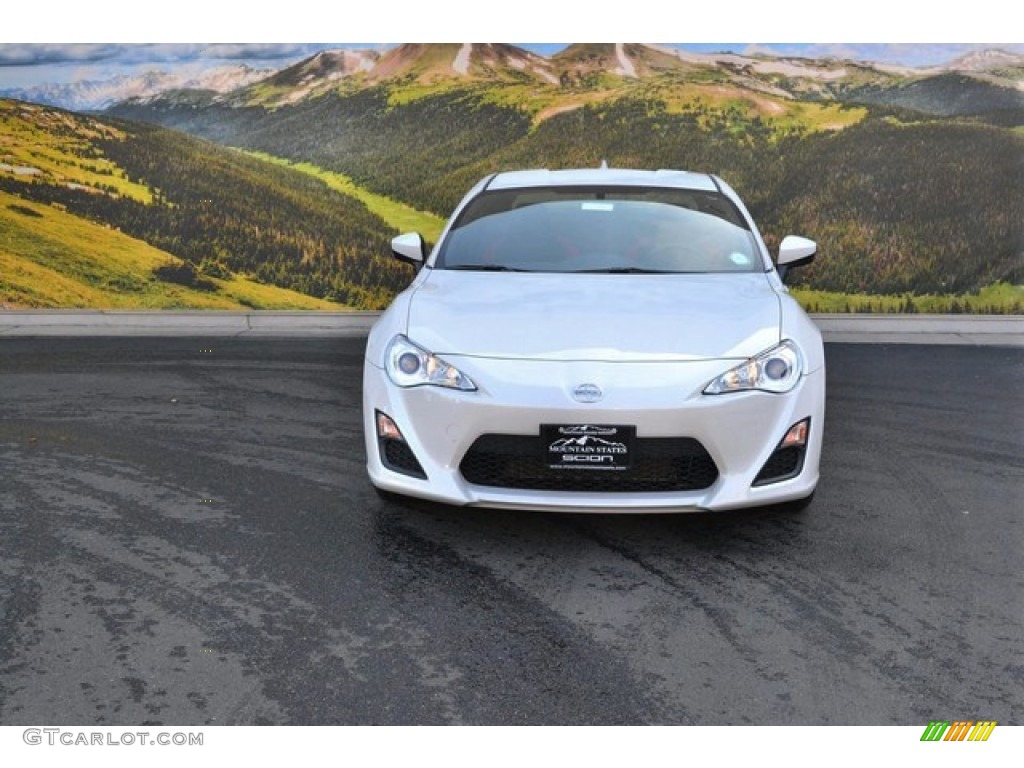 2016 FR-S Coupe - Halo White / Black photo #2