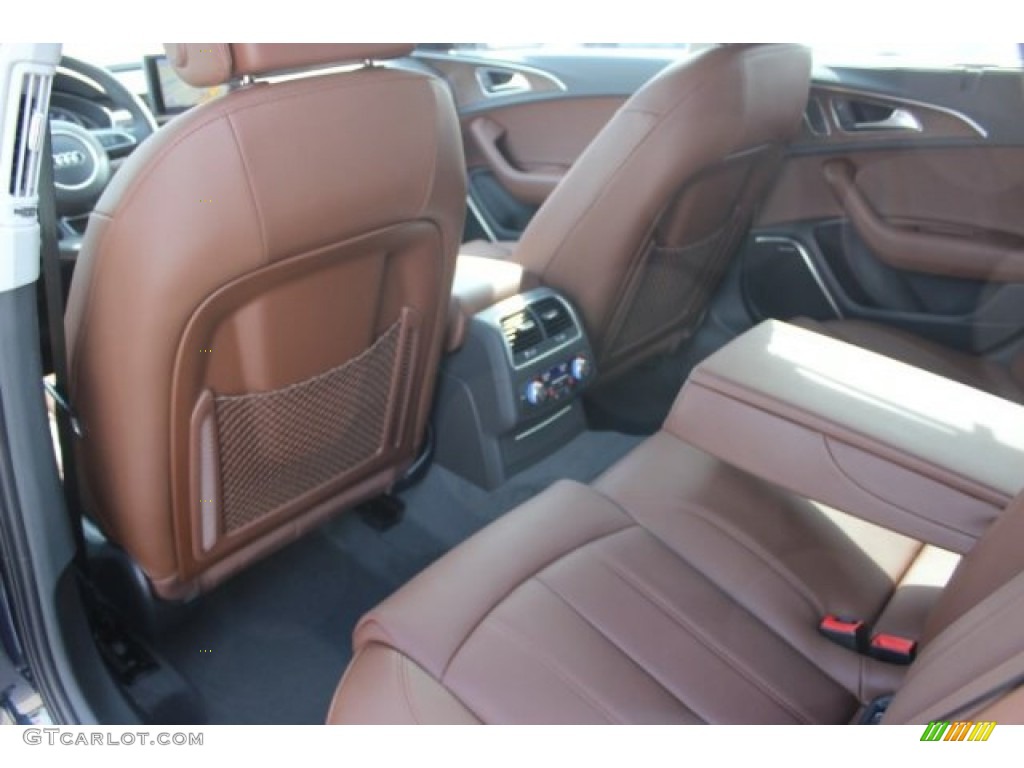 Nougat Brown Interior 2016 Audi A6 3.0 TFSI Prestige quattro Photo #107857821