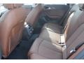 2016 Audi A6 Nougat Brown Interior Rear Seat Photo