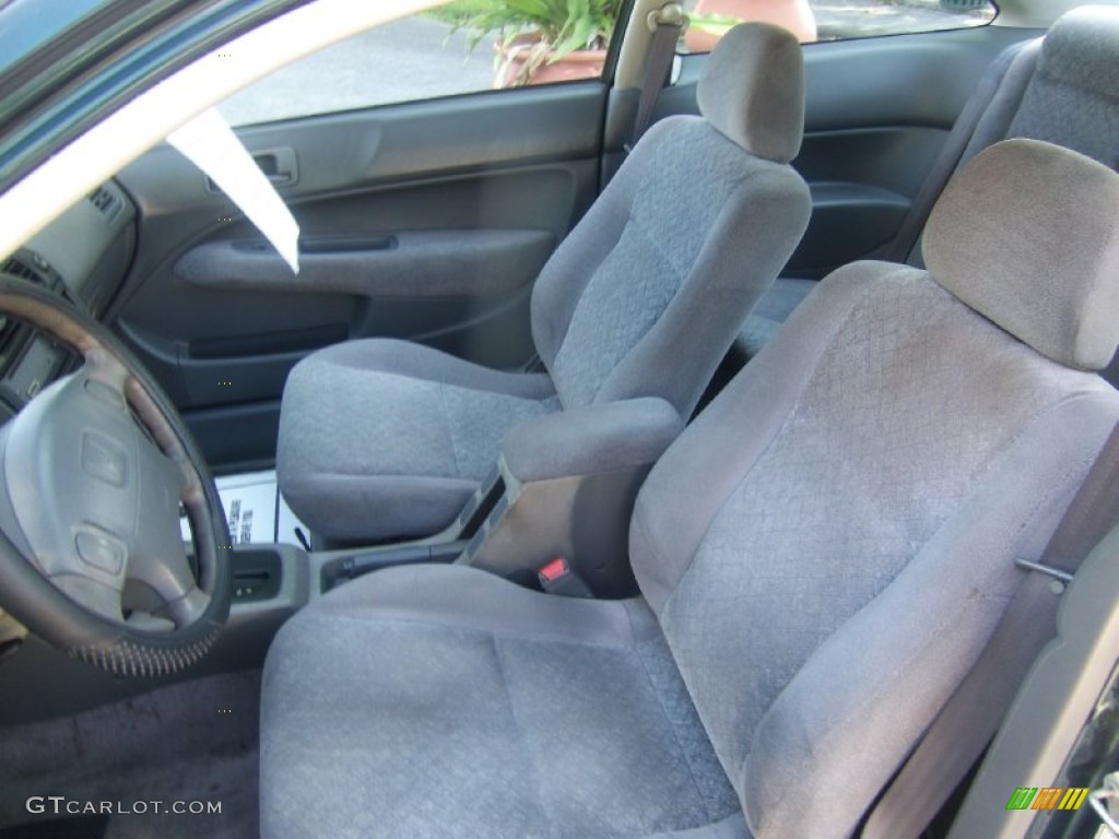 1997 Civic EX Coupe - Cypress Green Metallic / Gray photo #9