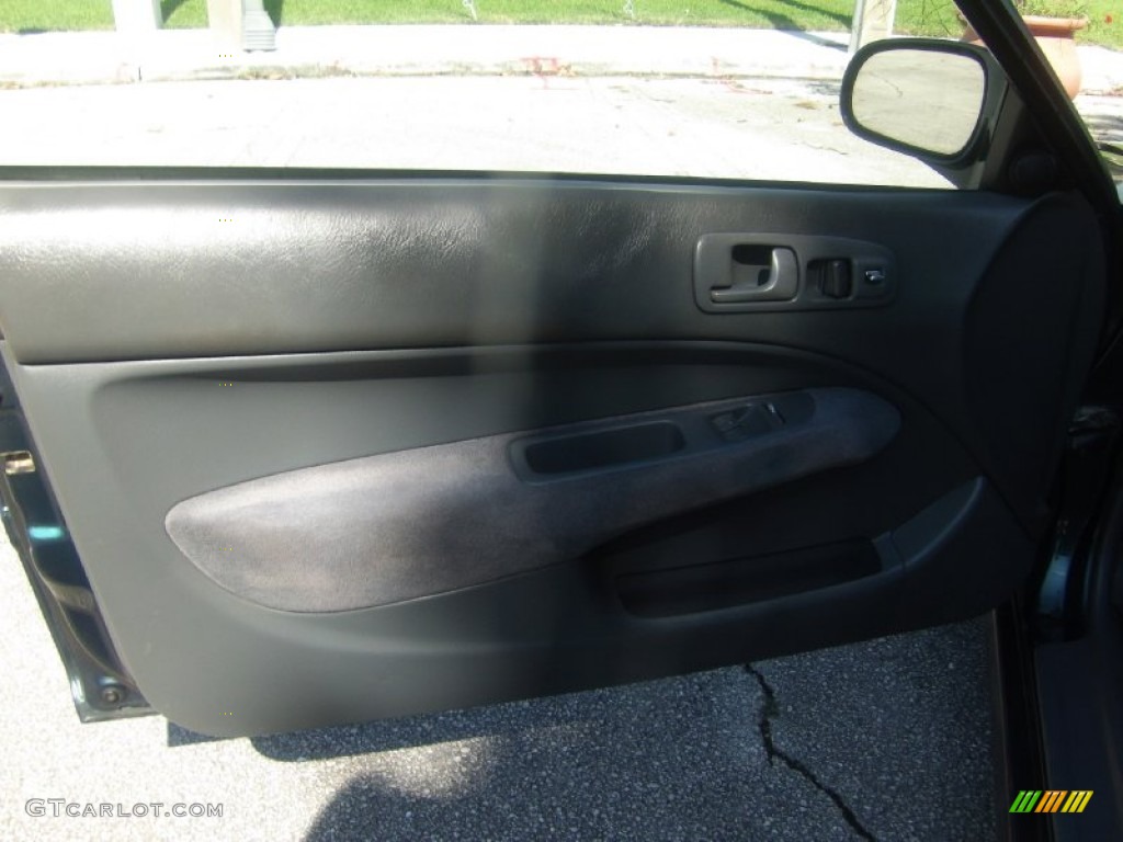 1997 Civic EX Coupe - Cypress Green Metallic / Gray photo #11