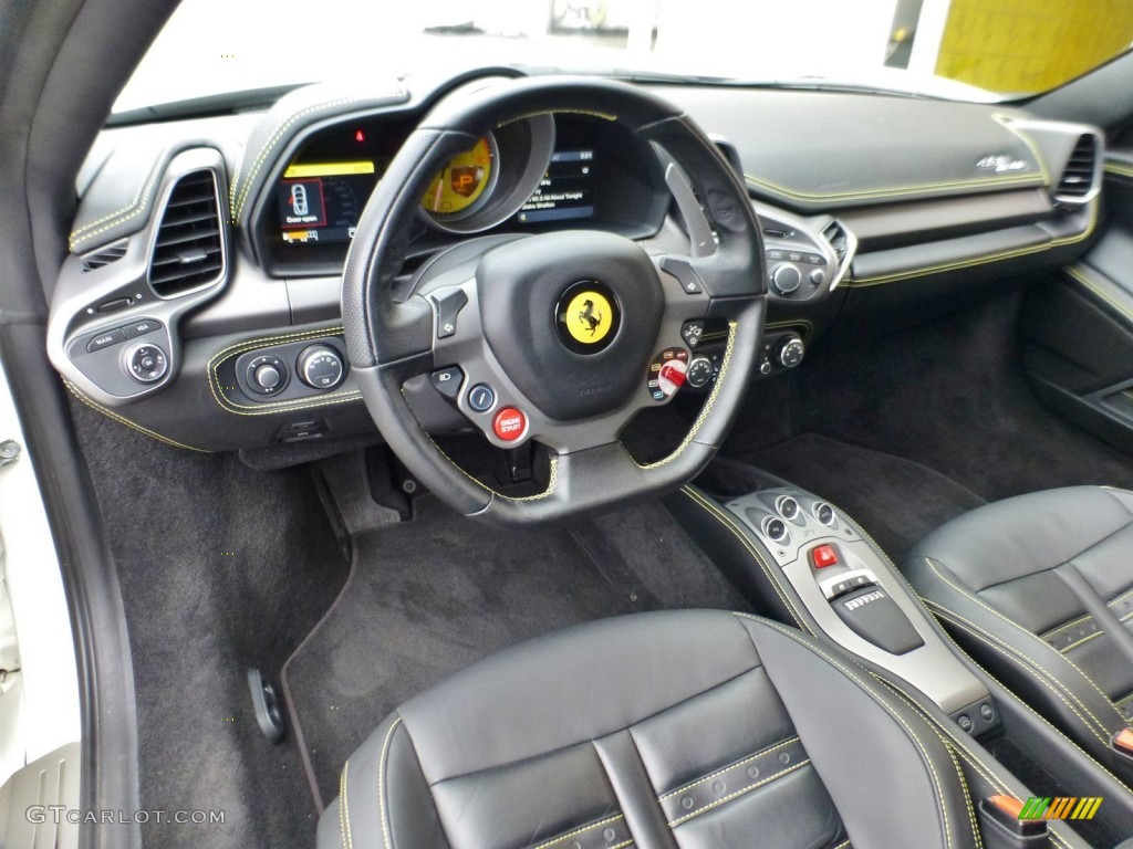 Nero Interior 2013 Ferrari 458 Italia Photo #107859393
